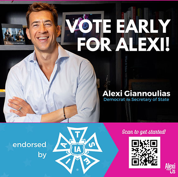 Vote Early for Alex!